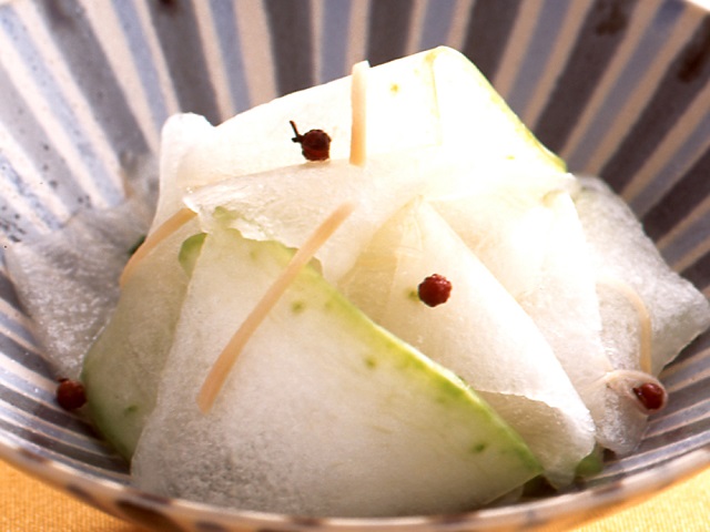 とうがんの甘酢漬け