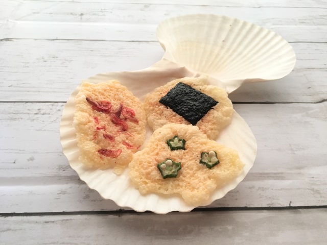 チーズだけでできるチーズ煎餅