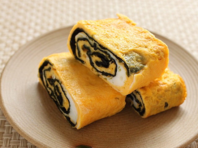 くるくる磯辺の卵焼き