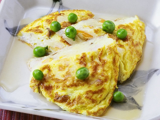 野菜入りかに玉
