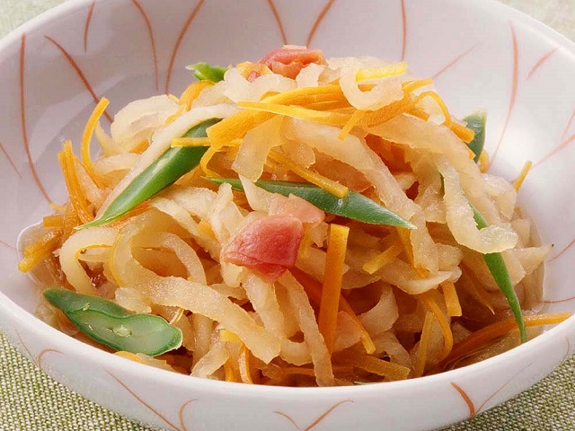 切り干し大根の梅煮