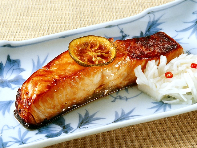 鮭の幽庵焼き