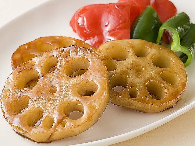 れんこんのオイスターソース焼き