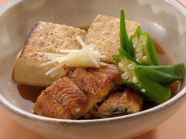 うなぎと豆腐のうま煮