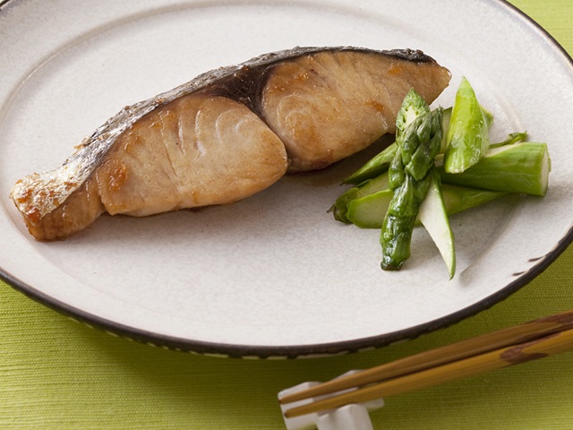 さわらのしょうが照り焼き