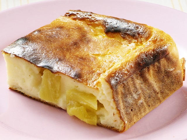 パイナップル入りチーズケーキ